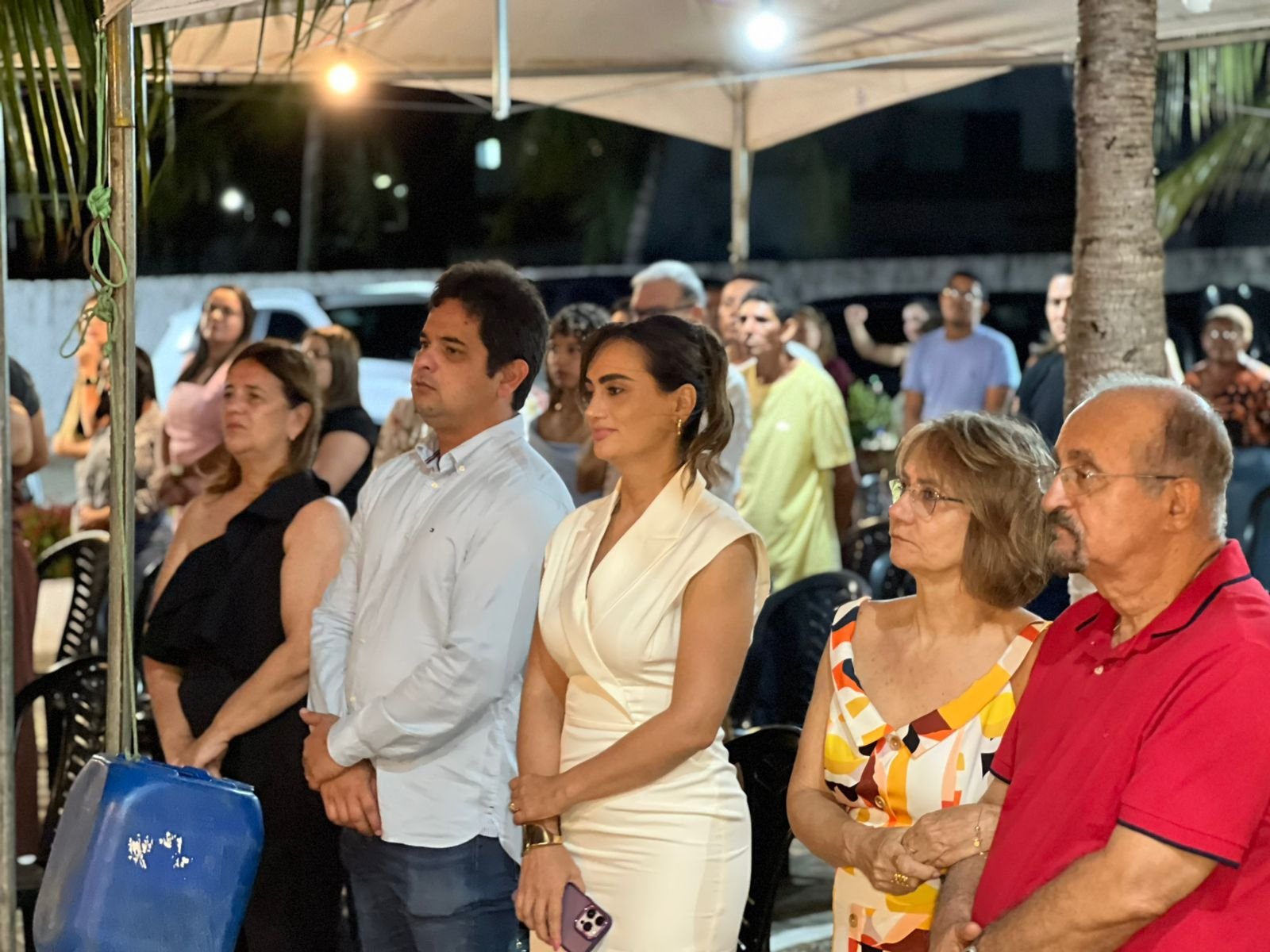Culto Em Ação De Graças Pela Cura De Tumor No Tireóide De Esposa, Leva Fiéis à Residência Do Vice Prefeito De Lucena, Netinho De Lando